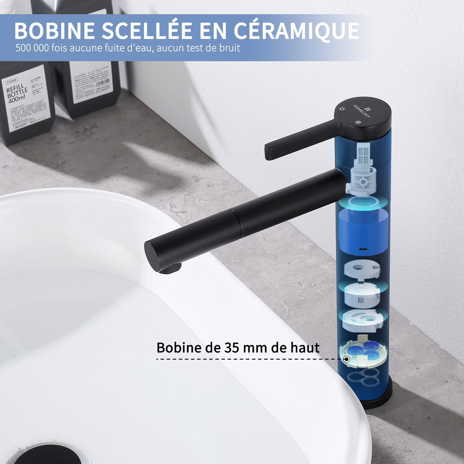 360 rotation économie d'eau robinet salle de bains – Grandado